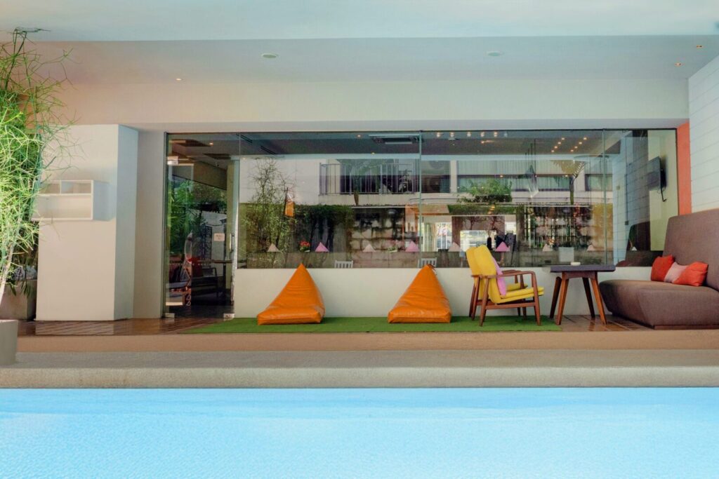 Swimming pool in Bangkok